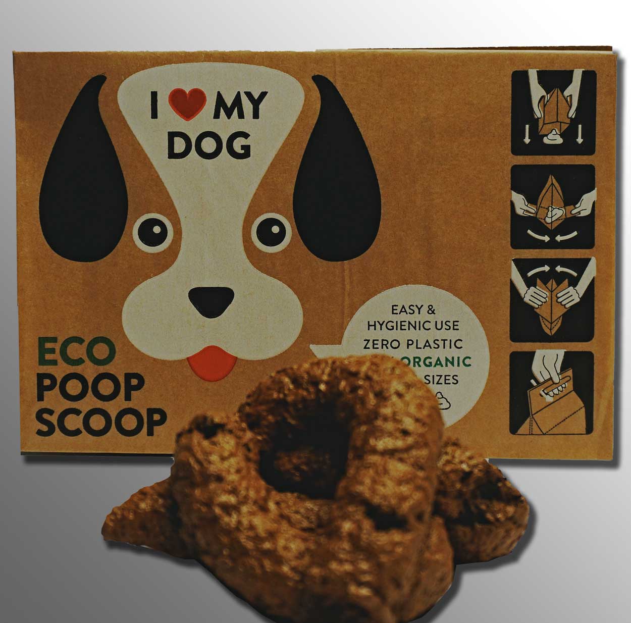 Eco Poop Scoop - Hundekotbeutel biologisch abbaubar